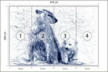 Fototapeta Niedźwiedzie Polarne - obrazek 3