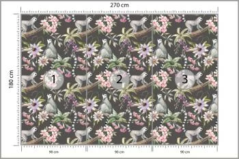 Fototapeta Lemury - obrazek 3