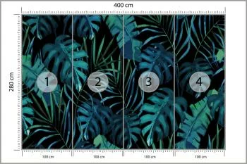 Fototapeta Liście Monstera - obrazek 3