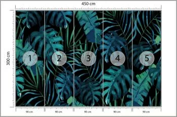 Fototapeta Liście Monstera - obrazek 3