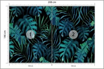 Fototapeta Liście Monstera - obrazek 3