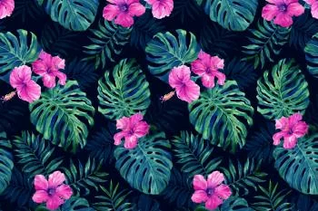Fototapeta Liście Monstera - obrazek 2