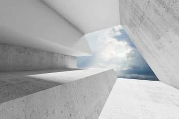 Fototapeta 3D nowoczesny Tunel - Niebo - obrazek 2