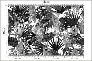 Fototapeta Liście Tropikalne - obrazek 3