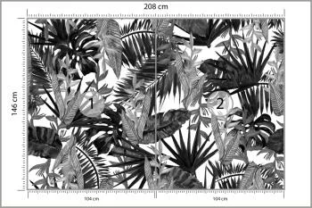 Fototapeta Liście Tropikalne - obrazek 3