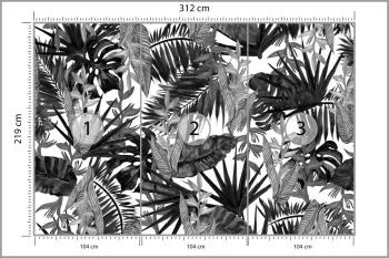 Fototapeta Liście Tropikalne - obrazek 3