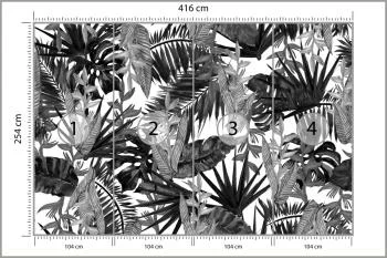 Fototapeta Liście Tropikalne - obrazek 3