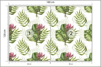 Fototapeta Liście Monstera - obrazek 3