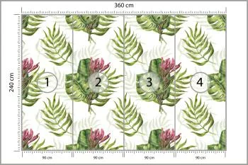 Fototapeta Liście Monstera - obrazek 3