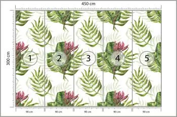 Fototapeta Liście Monstera - obrazek 3