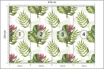 Fototapeta Liście Monstera - obrazek 3