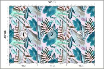 Fototapeta Liście Do Salonu - obrazek 3