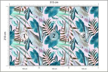 Fototapeta Liście Do Salonu - obrazek 3