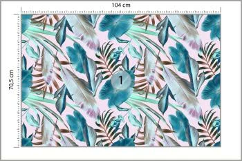 Fototapeta Liście Do Salonu - obrazek 3