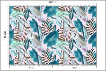 Fototapeta Liście Do Salonu - obrazek 3