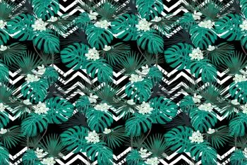 Fototapeta Liście Monstera - obrazek 2