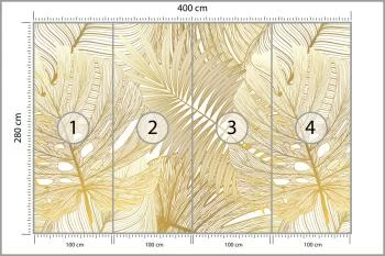 Fototapeta Liście Monstera - obrazek 3