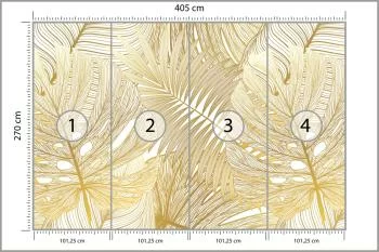 Fototapeta Liście Monstera - obrazek 3