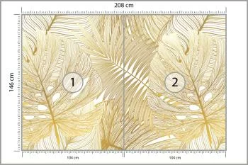 Fototapeta Liście Monstera - obrazek 3