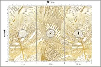 Fototapeta Liście Monstera - obrazek 3