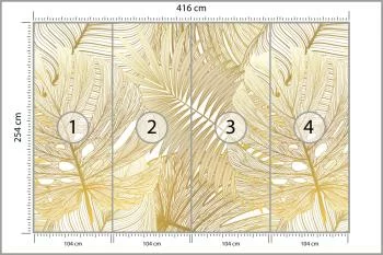 Fototapeta Liście Monstera - obrazek 3