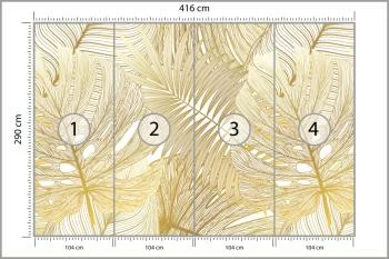 Fototapeta Liście Monstera - obrazek 3