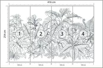 Fototapeta Liście Do Salonu - obrazek 3