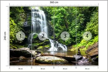 Fototapeta Wodospad Kaskada - obrazek 3