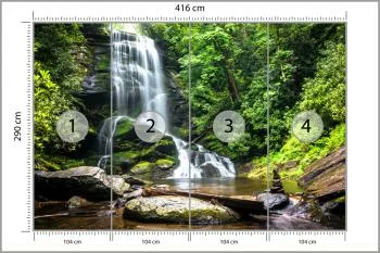Fototapeta Wodospad Kaskada - obrazek 3