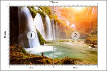 Fototapeta Wodospad Kaskada - obrazek 3