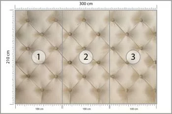 Fototapeta Pikowana Beżowa - obrazek 3