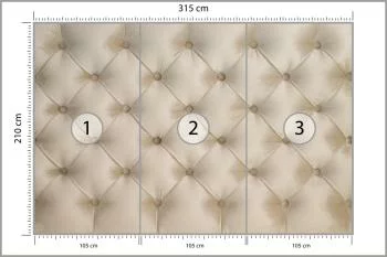 Fototapeta Pikowana Beżowa - obrazek 3