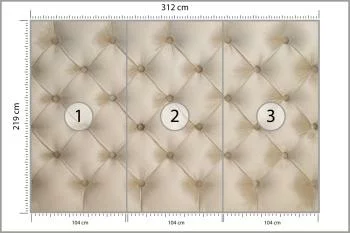 Fototapeta Pikowana Beżowa - obrazek 3