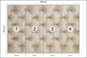 Fototapeta Pikowana Beżowa - obrazek 3