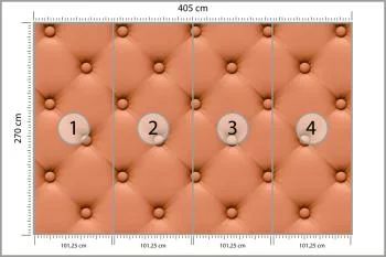 Fototapeta Tapicerka Pikowana - Klasyczny Design - obrazek 3