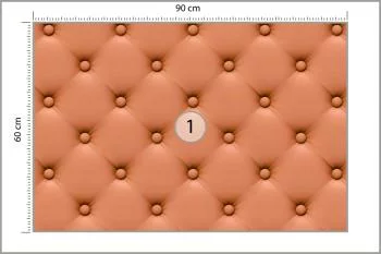 Fototapeta Tapicerka Pikowana - Klasyczny Design - obrazek 3