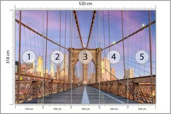 Fototapeta Most Brookliński Ny - obrazek 3