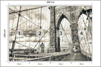 Fototapeta Most Brookliński Ny - obrazek 3