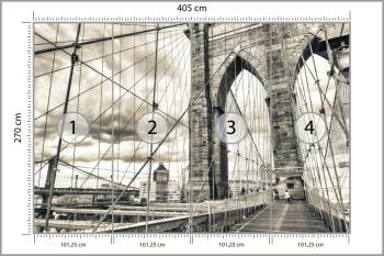 Fototapeta Most Brookliński Ny - obrazek 3