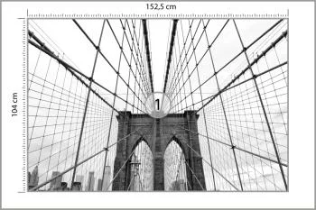 Fototapeta Most Brookliński Ny - obrazek 3
