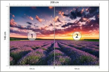 Fototapeta Pole Lawenda - obrazek 3
