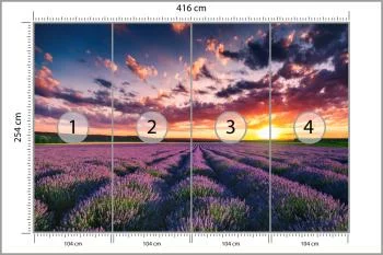 Fototapeta Pole Lawenda - obrazek 3