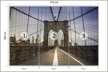 Fototapeta Most Brookliński Ny - obrazek 3