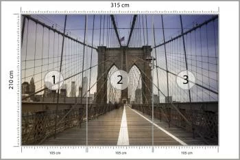 Fototapeta Most Brookliński Ny - obrazek 3