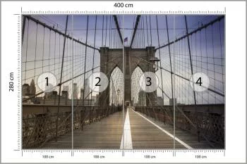 Fototapeta Most Brookliński Ny - obrazek 3