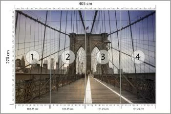 Fototapeta Most Brookliński Ny - obrazek 3