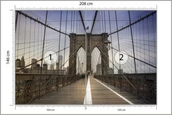 Fototapeta Most Brookliński Ny - obrazek 3