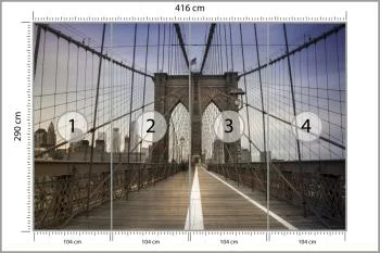 Fototapeta Most Brookliński Ny - obrazek 3