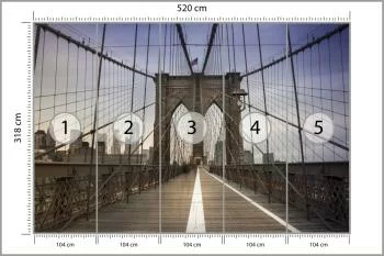 Fototapeta Most Brookliński Ny - obrazek 3