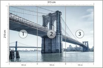 Fototapeta Most Brookliński Ny - obrazek 3